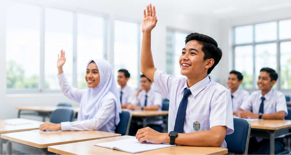 Pelajar di dalam kelas